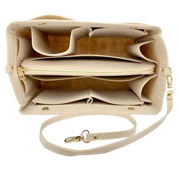 Purse Organizer Insert speedy 25 PM for Louis Vuitton BEIGE - Picture 2 of 10